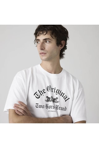 Levis Graphıc Tess Beyaz Erkek T-shirt 008b4-0000 Beyaz