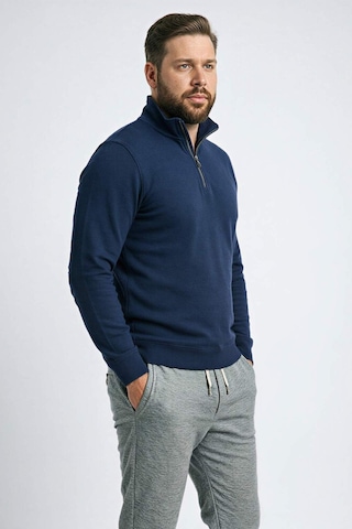 Defacto Regular Fıt Sweatshirt H1658ax26spnv64 Lacivert-nv64