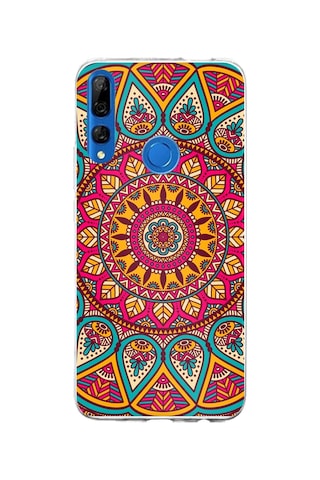 Honor 9x Uyumlu Mandala Baskılı Silikon Kılıf