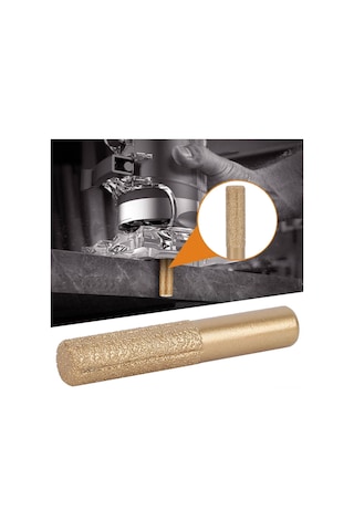 Yifomall Elmas Freze Ucu - Mermer, Kuvars Ve Granit Kenar Kesimi İçin Yüksek Performanslı 12.7 X 13.5 X 75mm