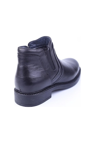 Smart 1041 Erkek Hakiki Deri Günlük Bağcıksız Kürklü Bot