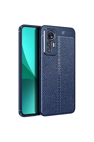 Xiaomi Mi 12 Lite Kılıf Deri Tarzı Niss Silikon Case Kapak