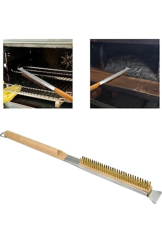 Trendooze Homyl Pizza Fırın Fırçası, Çıkarılabilir Taşı Kamplar C, Yüksek Kalite Cam Fırın Fırçası