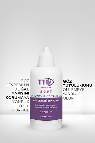 Tto Soft Tea Tree Oil Göz Çevresi Şampuanı 125 ML