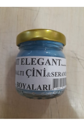 Art Elegant Çini Boyası Boncuk Mavi 8829 40 G Mavi