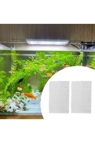 Suntek 2 Adet Akvaryum Filtresi Pamuk Multiuse Tatlı Su Tankı