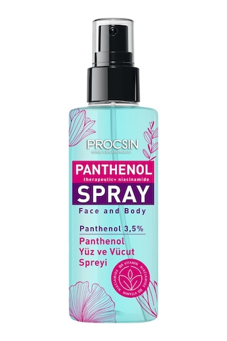Procsin Panthenol Nemlendirici Ve Tazeleyici Yüz Vücut Spreyi 100 ML
