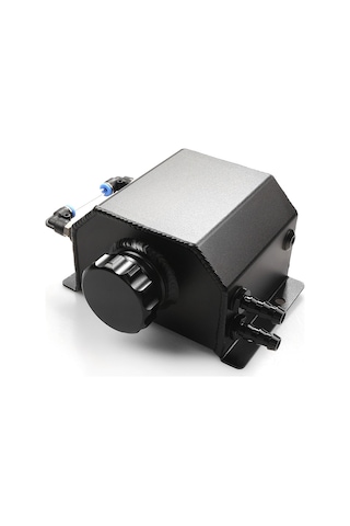 Symbee Alüminyum Motor Yağı Soğutma Kabı, 1l Siyah,通用tasarımlı,透气fonksiyonlu,改装araçlar İçin