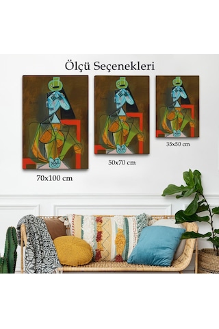 Miyrem^ Canvas Serie Pablo Picasso - Dora Maar'ın En Güzel Asil Tablosu-7297