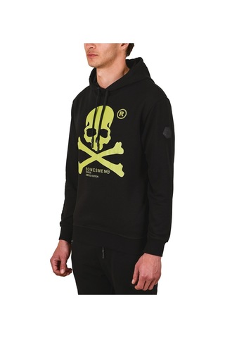 Bonesmen Erkek Kapüşonlu Sweatshirt (463017015) Siyah