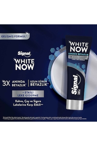 Signal White Now Lekesiz Beyazlık Diş Macunu 5 x 75 ML