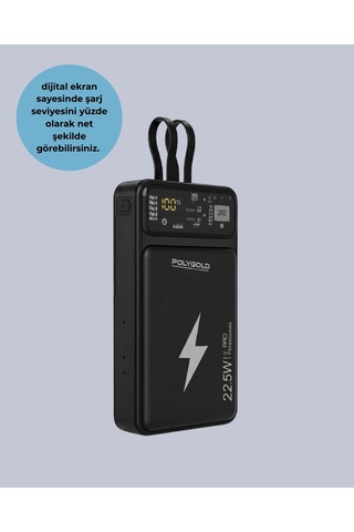 Mobil Powerbank 22.5w Pd Destekli Hızlı Şarj Diğer