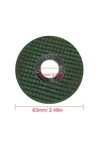 Xindoker 63mm Çaplı Reçine Kesim Diski, Yüksek Dayanıklı, Pürüzsüz Kesim, 16mm İç Çap, Dayanıklı Malzeme