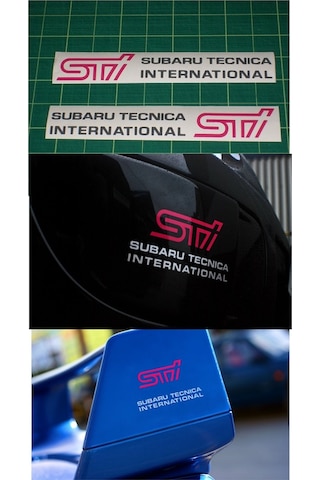 Oem Sti Subaru Sticker Paketi Sis Spolier Kapı Subaru Tecnical Oem Sti Subaru Sticker Paketi Sis Spolier Kapı Subaru Tecnical