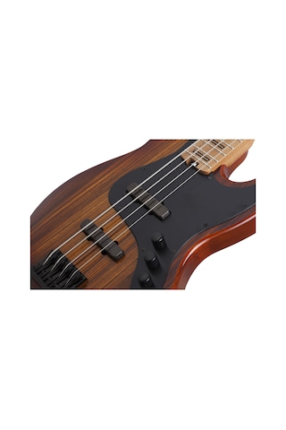 Schecter J-4 Exotic Telli Bas Gitar (Faded Vintage Sunburst)