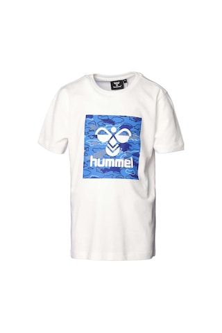 Hummel Adams Çocuk Tişört 911646-9003 Beyaz