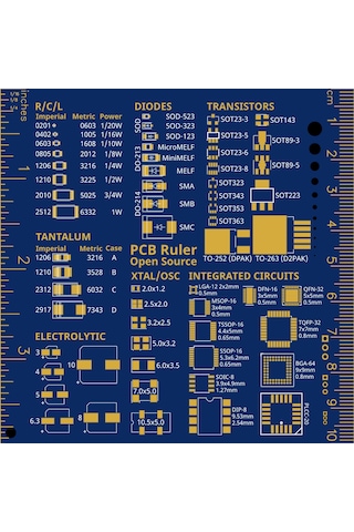 Pcb Ölçüm Ve Referans Cetveli