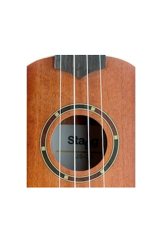 Stagg Us-30 Soprano Ukulele Mahogany+bag