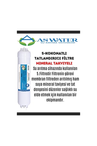 LG SU ARITMA CİHAZI UYUMLU KAPALI KASA 5 AŞAMALI FİLTRE