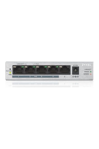 Zyxel Gs 1005Hp 5 Port Yönetilemez Gigabit Poe Switch