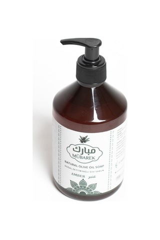 Mübarek Amber Kokulu Zeytinyağlı Sıvı Sabunu 500 ML