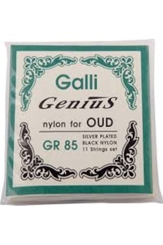 Galli Gr-85 İtalyan Profesyonel Ud Teli Seti-Siyah Renk