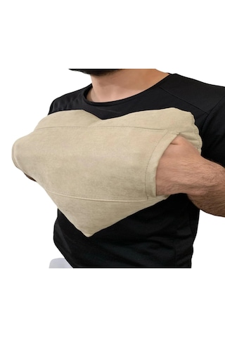 Ozclife Premium Cepli Kalp Yastığı - Bej