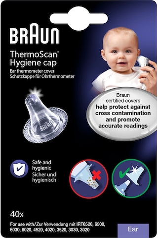 Braun LF 40 Ateş Ölçer Yedek Filtre 40'lı