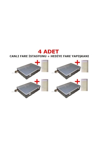 Fare Canlı Yakalama Istasyonu 4 Adet