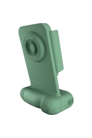 Pazly Manyetik Dönen Telefon Tutucu 15w Kablosuz Hızlı Şarj, Bluetooth Kumandalı, Video Çekim Ve Canlı Yayın Aksesuarı/