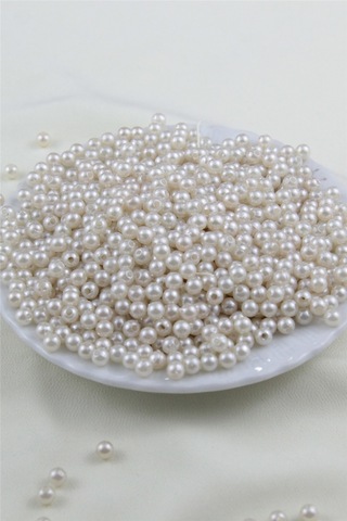 5 Mm Krem Gri Tonlarında İnci Boncuk 30 Gr Kolye, Bileklik, Küpe Ve Takı Yapımı Diğer
