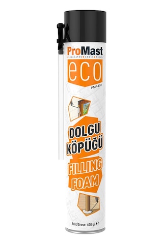 Pro Mast Poliüretan Dolgu Montaj Köpük 600 G