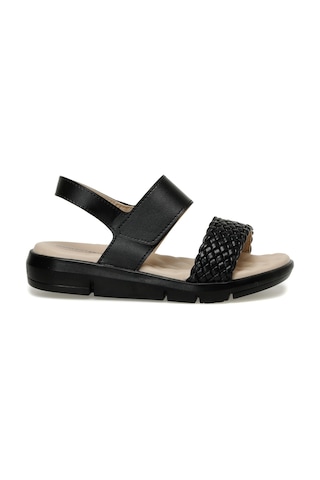 Travel Soft Trv2348 Z3fx Siyah Kadın Comfort Sandalet Siyah