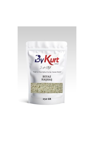Bykurt Doğal Beyaz Haşhaş Tohumu 250 G