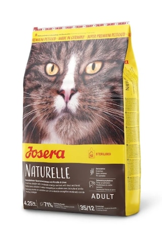 Josera Naturelle Kısırlaştırılmış Alabalıklı Yetişkin Kedi Maması 10 KG Josera Naturelle Kısırlaştırılmış Alabalıklı Yetişkin Kedi Maması 10 KG