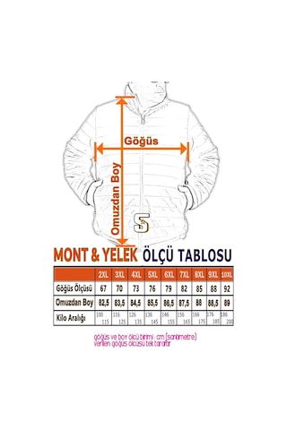 Starbattal Büyük Beden Jessica Su Itici Mont 22820 Vizon - 4Xl Vizon