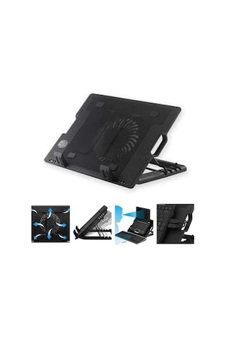 Notepal Ergostand NB339 M25 Tek Fanlı 9" - 17" Notebook Soğutucu