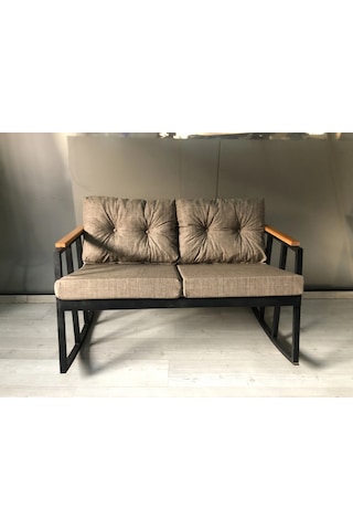 2'li Sallanan Sandalye Tv Koltuğu Kafe-balkon-mutfak-berjer-ofis Sallanır Çiftli Koltuk Çok Renkli