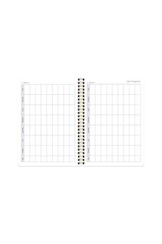 Keskin Color 17 24 Spiralli Akademik Ajanda - Enerji Pembe - Mavi