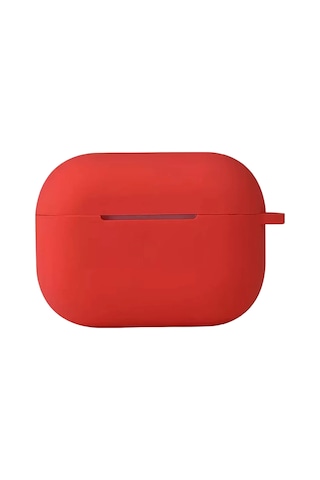 Newface Apple Airpods Uyumlu Pro 3 3.nesil Hang Kılıf - Kırmızı - 542