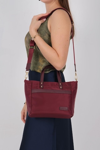 Silver Polo Sp1214 Kadın El Çantası Saten Bordo-bordo
