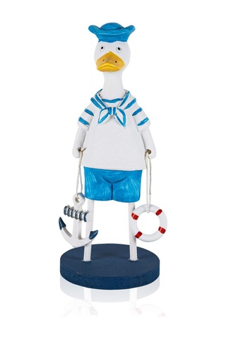 The Mia Marin Coastal Denizci Ördek Şapkalı Obje 17 Cm