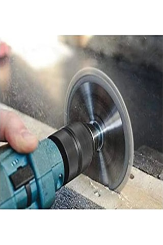 Matkapta Kullanmak Için Daire Testere Aparatı Kesici Diskleri Ve 3 Adet Disk