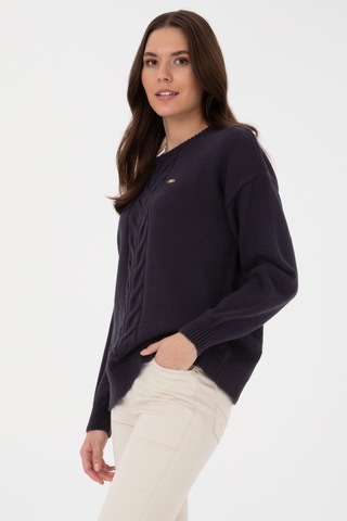 U.S. Polo Assn. U.s. Polo Assn. Kadın Açık Lacivert Kazak /triko 50314758-vr059