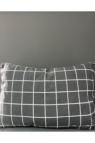Pamuklu 2 Adet Fermuarlı 50x70 Yastık Kılıfı