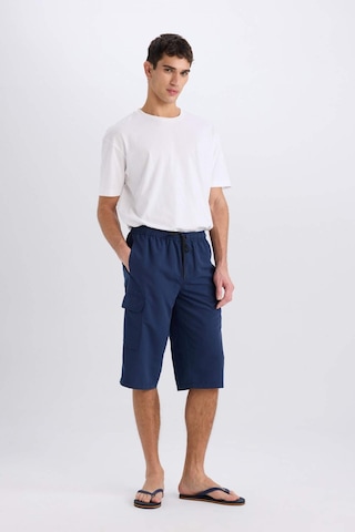 DeFacto Long Fit File Astarlı Uzun Boy Kargo Cep Deniz Şortu E0905AX25HSNV256