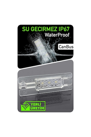 Volkswagen Vw Golf 5 6 7 Plus Sportvan Canbus Led Bagaj Aydınlatma Ledi Lambası