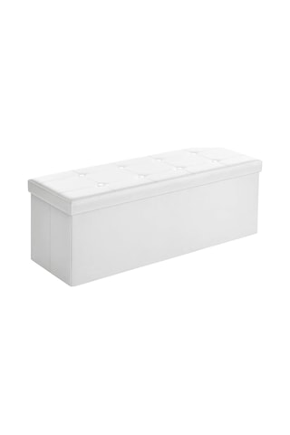 Songmıcs Tabure 120 Litre, Saklama Kutusu, Tabure, Katlanabilir, 300 Kg'a Kadar Yük, Sentetik Deri K Sku: Smg8690010151308