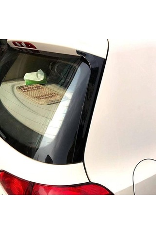 Novahub Vw Golf 6 Mk6 2008-2013 İçin Arka Cam Yan Spoiler Kanalları Splitter Değiştirme Seti