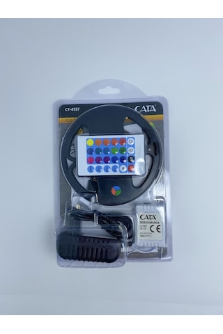 Cata Ct-4557 Rgb Şerit Led Seti ( 5 Mt Rgb Led 3 Renk + Trafo + R (512746503)